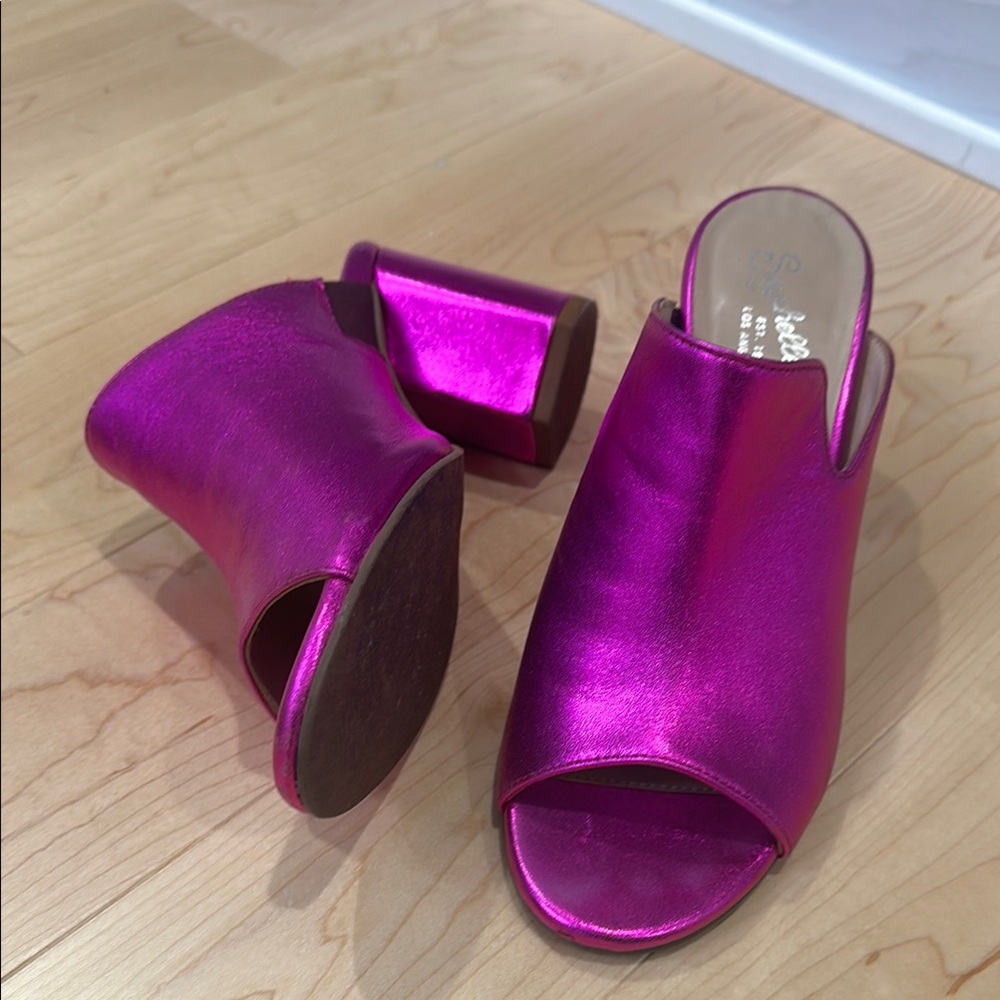 Seychelles Pink Heels Open-Toe Block Sandals